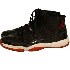Nike Air Jordan 11 Retro Bred Sneakers 13 New